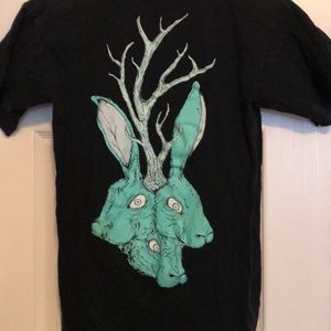 Welcome Skateboards jackalope shirt